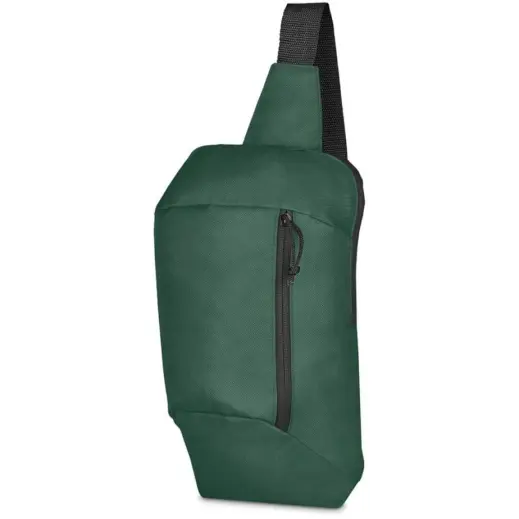 Altitude Fanpark Crossbody Bag Dark Green Front Zip